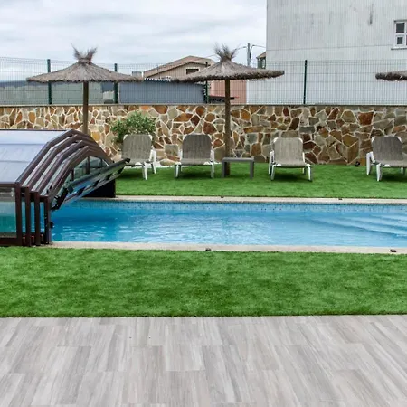 Casa El Rincon De Alberto Con Piscina Climatizada Y Calefaccion 別荘 Camelle