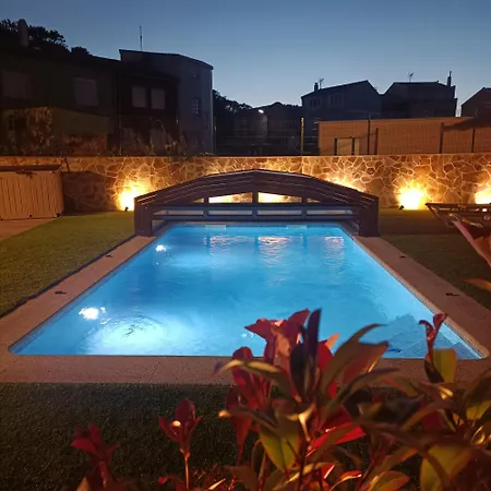 別荘 Casa El Rincon De Alberto Con Piscina Climatizada Y Calefaccion *